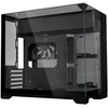 Lian Li O11 Vision-M PC-Gehäuse, Micro-ATX, Tempered Glass – juodos spalvos