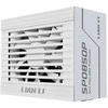 Lian Li SP serijos Platinum 80 PLUS Platinum maitinimo šaltinis, SFX, pilnai modulinis, PCIe 5.1, ATX 3.1 &amp; 850 vatų, baltas