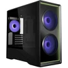 Lian Li Vector V150 PC Case, Mini Tower, mATX, Tempered Glass, Infinity Mirror – Juodas