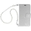 Liavec Glitter Magsafe Book dėklas skirtas Samsung Galaxy S24 Plus sidabro spalvos