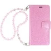 Liavec Glitter Magsafe Book dėklas skirtas Samsung Galaxy S23 Plus rožinės spalvos