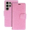 Liavec Glitter Magsafe Book dėklas skirtas Samsung Galaxy S24 Plus rožinės spalvos