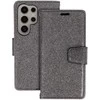 Liavec Glitter Magsafe Book dėklas skirtas Samsung Galaxy S23 Plus juodos spalvos