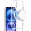 Liavec Glossy Magsafe Clear dėklas skirtas Apple iPhone 16 baltos spalvos