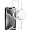 Liavec Glossy Magsafe Clear dėklas skirtas Apple iPhone 15 Pro Max baltos spalvos