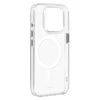 Liavec Glossy Magsafe Clear dėklas skirtas Apple iPhone 15 Pro baltos spalvos