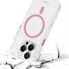 Liavec Glossy Magsafe Clear dėklas skirtas Apple iPhone 16 Pro rožinės spalvos