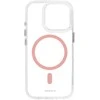 Liavec Glossy Magsafe Clear dėklas skirtas Apple iPhone 15 rožinės spalvos