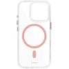 Liavec Glossy Magsafe Clear dėklas skirtas Apple iPhone 16 Pro rožinės spalvos