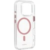Liavec Glossy Magsafe Clear dėklas skirtas Apple iPhone 16 Pro rožinės spalvos
