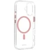 Liavec Glossy Magsafe Clear dėklas skirtas Apple iPhone 16 rožinės spalvos