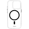 Liavec Glossy Magsafe Clear dėklas skirtas Apple iPhone 15 Pro juodos spalvos