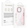 Liavec Hybrid Magsafe Clear dėklas skirtas Apple iPhone 15 rožinės spalvos