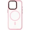 Liavec Hybrid Magsafe Clear dėklas skirtas Apple iPhone 16 Pro rožinės spalvos