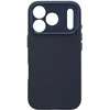 Liavec Silk Shield dėklas su Metal Camera Frame skirtas Apple iPhone 17 Pro Max mėlynos spalvos