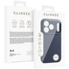 Liavec Silk Shield dėklas su Metal Camera Frame skirtas Apple iPhone 17 Pro Max mėlynos spalvos