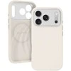Liavec Silk Shield dėklas su Metal Camera Frame skirtas Apple iPhone 17 Pro beige