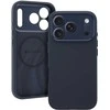 Liavec Silk Shield dėklas su Metal Camera Frame skirtas Apple iPhone 17 Pro mėlynos spalvos