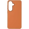 Liavec Silky dėklas su Metal Camera Frame for Samsung Galaxy S26 Plus oranžinės spalvos