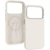 Liavec Silky dėklas su Metal Camera Frame skirtas Apple iPhone 17 Pro Max beige