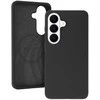 Liavec Silky dėklas su Metal Camera Frame for Samsung Galaxy S26 Plus juodos spalvos