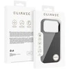 Liavec Silky dėklas su Metal Camera Frame skirtas Apple iPhone 17 Pro Max juodos spalvos