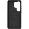 Liavec Silky dėklas su Metal Camera Frame for Samsung Galaxy S26 Ultra juodos spalvos