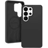 Liavec Silky dėklas su Metal Camera Frame for Samsung Galaxy S26 Ultra juodos spalvos