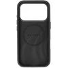 Liavec Silky dėklas su Metal Camera Frame skirtas Apple iPhone 17 Pro juodos spalvos