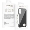 Liavec Silky dėklas su Metal Camera Frame skirtas Apple iPhone 17 juodos spalvos