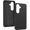 Liavec Silky dėklas su Metal Camera Frame for Samsung Galaxy S26 Plus juodos spalvos