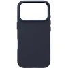 Liavec Silky dėklas su Metal Camera Frame skirtas Apple iPhone 17 Pro mėlynos spalvos