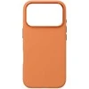 Liavec Silky dėklas su Metal Camera Frame skirtas Apple iPhone 17 Pro Max oranžinės spalvos
