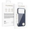 Liavec Silky dėklas su Metal Camera Frame skirtas Apple iPhone 17 Pro mėlynos spalvos
