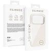 Liavec Silky dėklas su Metal Camera Frame skirtas Apple iPhone 17 Pro Max beige