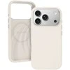 Liavec Silky dėklas su Metal Camera Frame skirtas Apple iPhone 17 Pro beige
