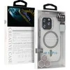 Liavec Smooth Feeling Magsafe dėklas skirtas Apple iPhone 15 Plus baltos spalvos
