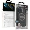 Liavec Smooth Feeling Magsafe dėklas skirtas Apple iPhone 15 Plus juodos spalvos