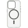Liavec Smooth Feeling Magsafe dėklas skirtas Apple iPhone 15 Plus baltos spalvos