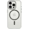 Liavec Smooth Feeling Magsafe dėklas skirtas Apple iPhone 15 Plus baltos spalvos