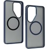 Liavec Soft dėklas Metal Frame skirtas Samsung Galaxy S26 Ultra mėlynas