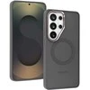 Liavec Soft dėklas Metal Frame skirtas Samsung Galaxy S26 pilkas