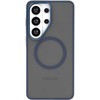 Liavec Soft dėklas Metal Frame skirtas Samsung Galaxy S26 Ultra mėlynas