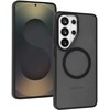 Liavec Soft dėklas Metal Frame skirtas Samsung Galaxy S26 juodas