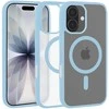 Liavec Soft dėklas skirtas Apple iPhone 17 mėlynos spalvos