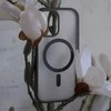 Liavec Soft dėklas skirtas Apple iPhone 17 pilkos spalvos