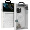Liavec Warframe Magsafe Series dėklas skirtas Apple iPhone 15 Plus baltos spalvos