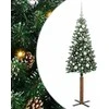 Lieknas Kalėdų eglutė Žalia 150 cm PVC ir kietasis pušų medis