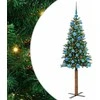 Lieknas Kalėdų eglutė Žalia 150 cm PVC ir kietasis pušų medis