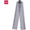 Liniuotė DELI 15cm-30cm sulankstoma juoda
